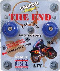 Galindo designs the end, pro grip protectors