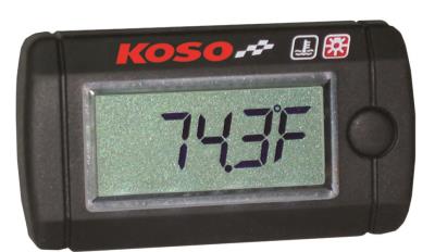 Koso north america lcd temperature gauge