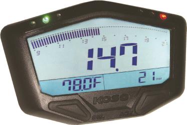 Koso north america x 2 boost gauge with air and fuel ratio and temperature