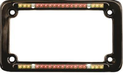 Street fx integrated led license plate frame