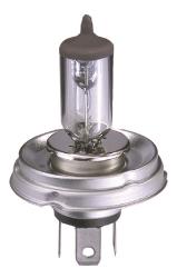 Candlepower halogen bulbs