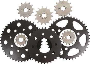 Jt sprockets street and dual sport steel sprockets