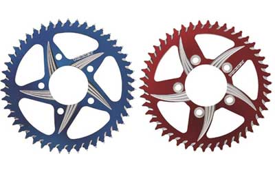 Vortex aluminum sprockets