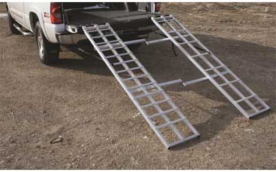 Fly racing adjustable folding atv and cycle ramp