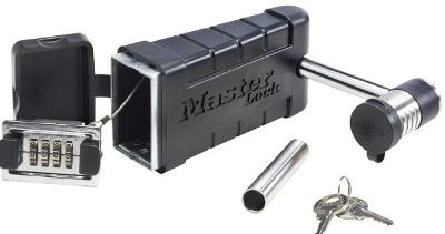 Master lock receiver lock and key safe