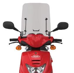 Slipstreamer universal scooter windshields