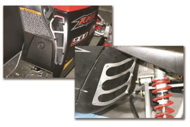 Slp polaris rmk & switchback iq chassis vents