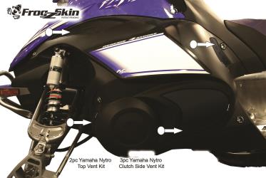 Straightline performance vents for yamaha by frogzskin