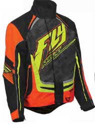 Fly racing snx high performance snowmobile pro jacket
