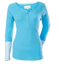 Dsg henley thermal long sleeve