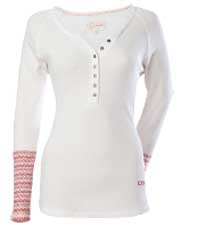 Dsg henley thermal long sleeve