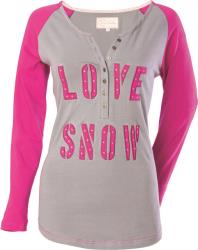 Dsg love snow henley long sleeve