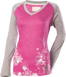 Dsg raglan long sleeve v-neck tee