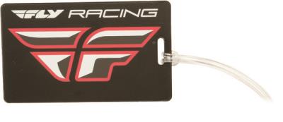 Fly racing luggage tag