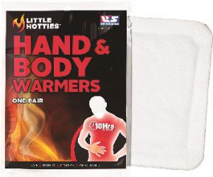 Little hotties hand, toe and body warmers