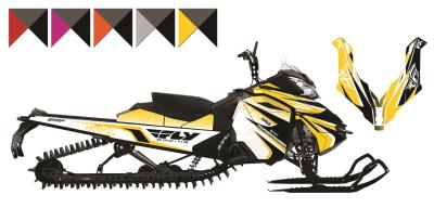 Arctic fx graphics fly racing inversion graphic kits