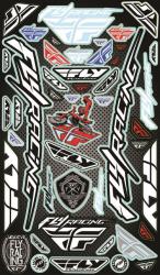 Fly racing sticker sheets