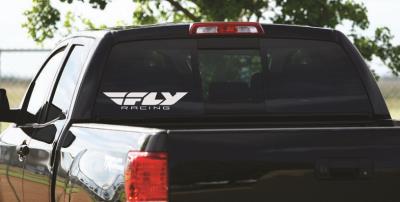 Fly racing window decal