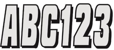 Hardline products series 300 letter and number kits