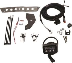 Skinz protective gear air-frame composite lightweight hood, air intake and headlight delete kit for 