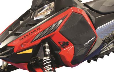 Skinz protective gear air-frame polaris composite vented performance side panels