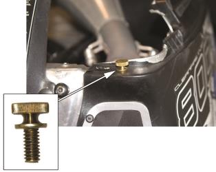 Starting line products side panel thumb screw for polaris