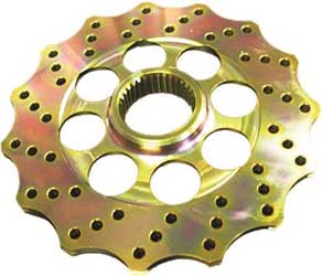 Black diamond brake rotor