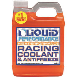 Liquid performance racing coolant + antifreeze