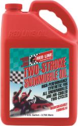 Red line 2 stroke snowmobile oil
