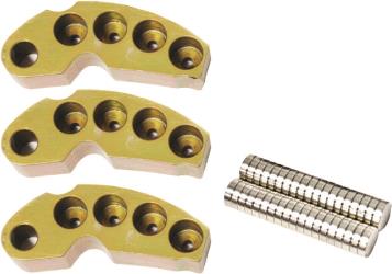 Bikeman performance gold star adjustable clutch weights