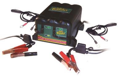 Deltran battery tender multiple bank plus charging station