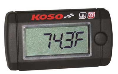 Koso north america lcd temperature gauge