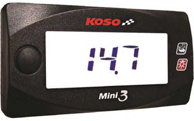 Koso north america mini 3 air / fuel ratio gauge