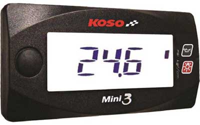Koso north america mini 3 oil pressure gauge
