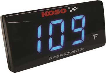 Koso north america super slim water temperature gauge