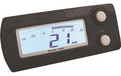 Koso north america x-1 boost gauge