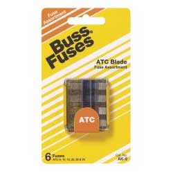 Buss fuses atc blade type fuses