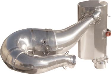 Starting line products single pipe with silencer for polaris