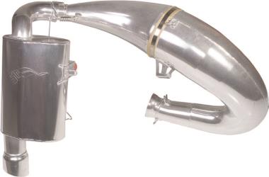 Starting line products single pipe with silencer for polaris