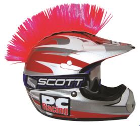 Pc racing helmet mohawks