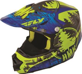 Fly racing f2 carbon pro stamp graphic helmet