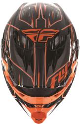 Fly racing kinetic pro cold weather speed graphic helmet