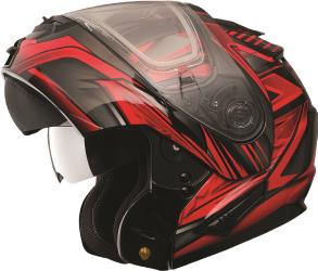 Gmax solid & graphic gm64s modular helmet