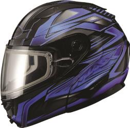 Gmax solid & graphic gm64s modular helmet