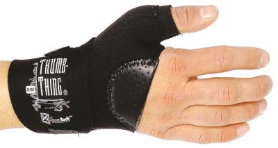 R.u. outside thumbthing thumb and wrist support