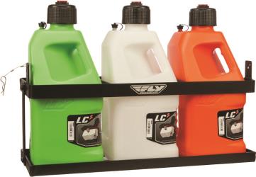 Fly racing jug racks