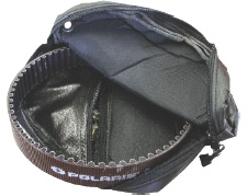 Skinz protective gear under hood drive belt bag