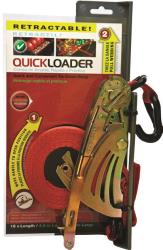 Quick loader tiedowns