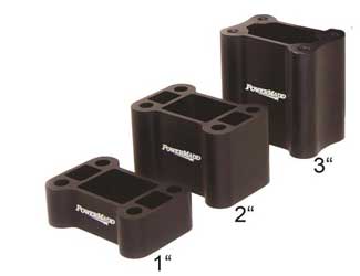 Powermadd universal riser blocks