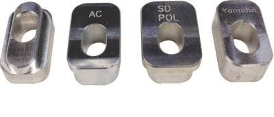 Tki rail slot inserts for tki axles